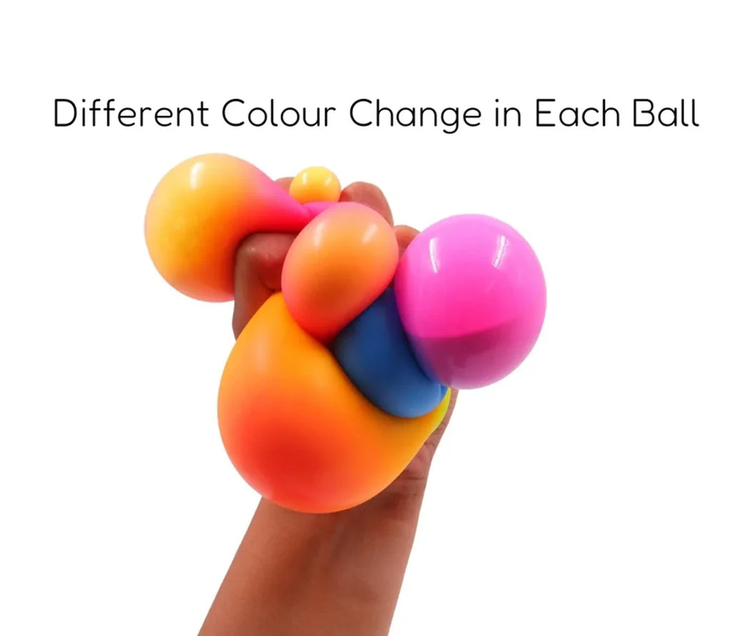 Tint Twirlers: Color-Changing Fidget Balls Set of 3 Balls | Stress Relief Balls| Perfect Party Favors