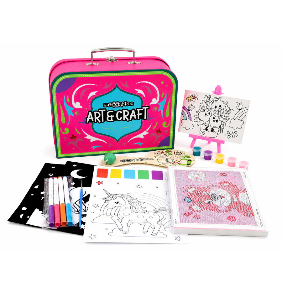 Scoobies Art & Craft Kit, 7-in-1 Craft Set