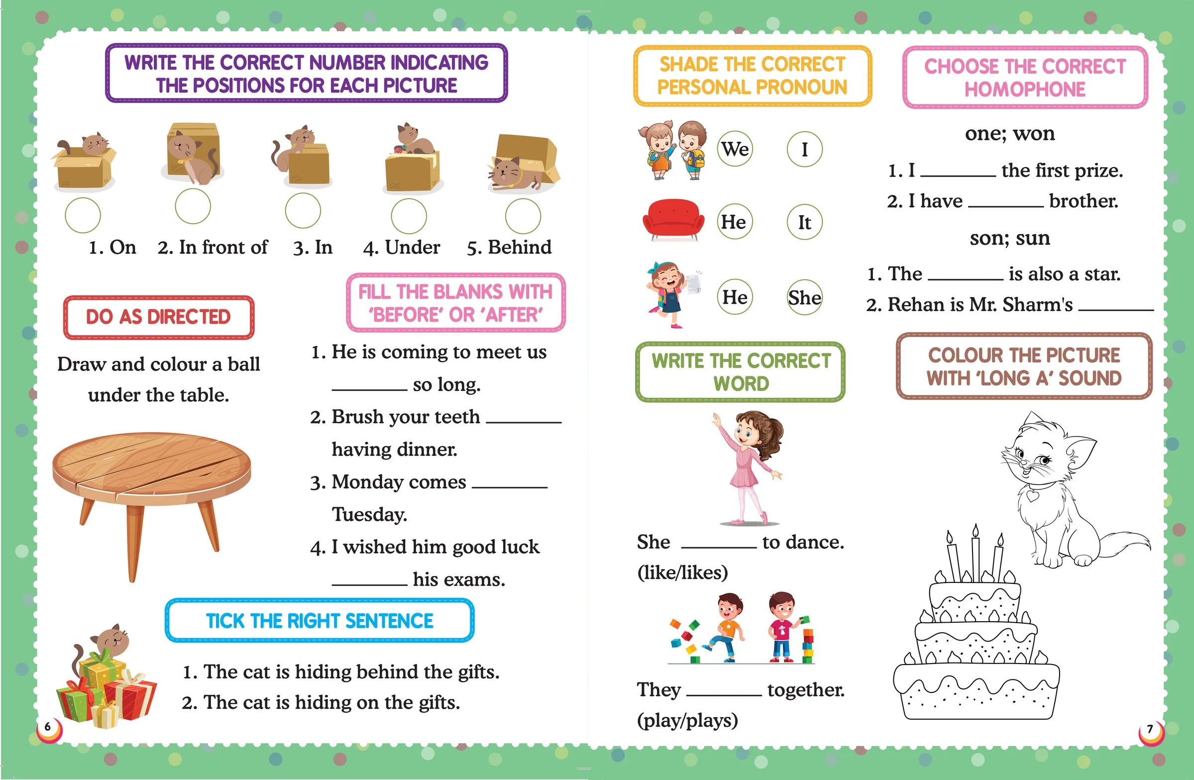 Activity Book for Kids - 200+ English Activities for Age 3+