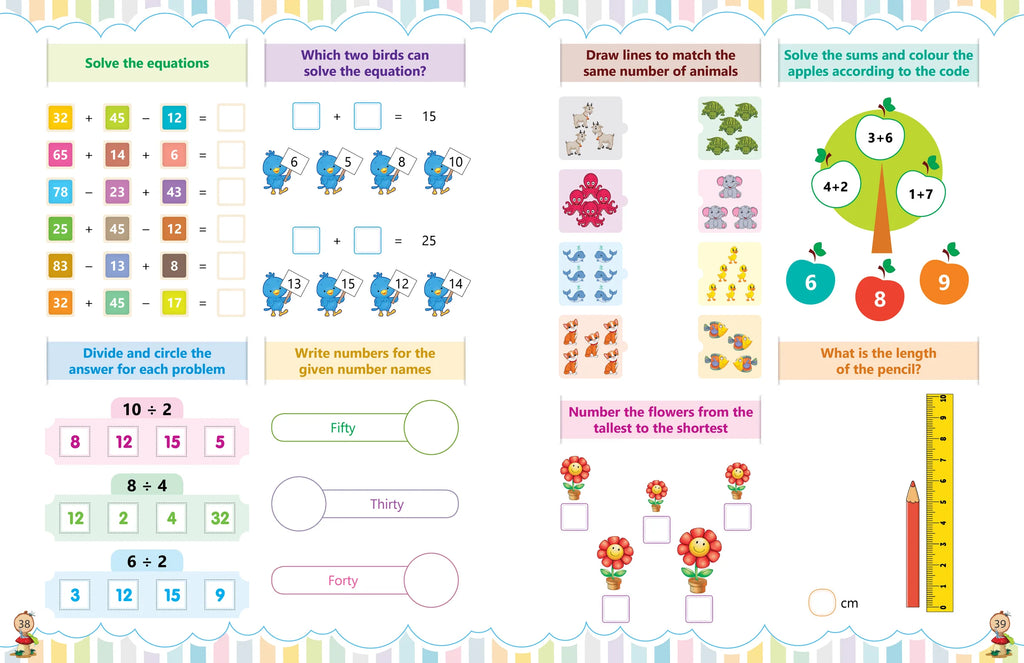 Math Activity Book for Kids - 200+ Activities
