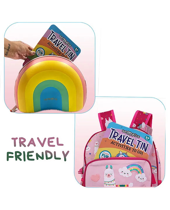 Scoobies Unicorn Travel Tin – Magical On-the-Go Activity Kit for Kids 3+