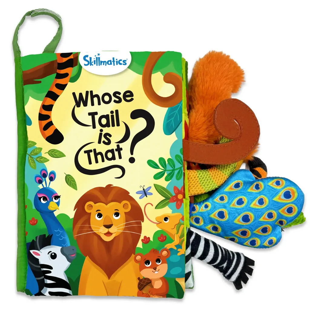 Whose Tail is That? Interactive Baby Book with Crinkle Pages (6–24 months)