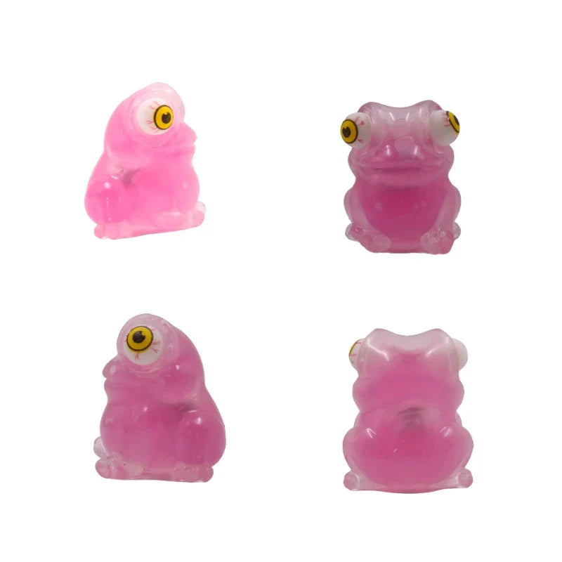 Stick-i-dgets (Purple) Color-Changing Squishy Toy that glows and pops!