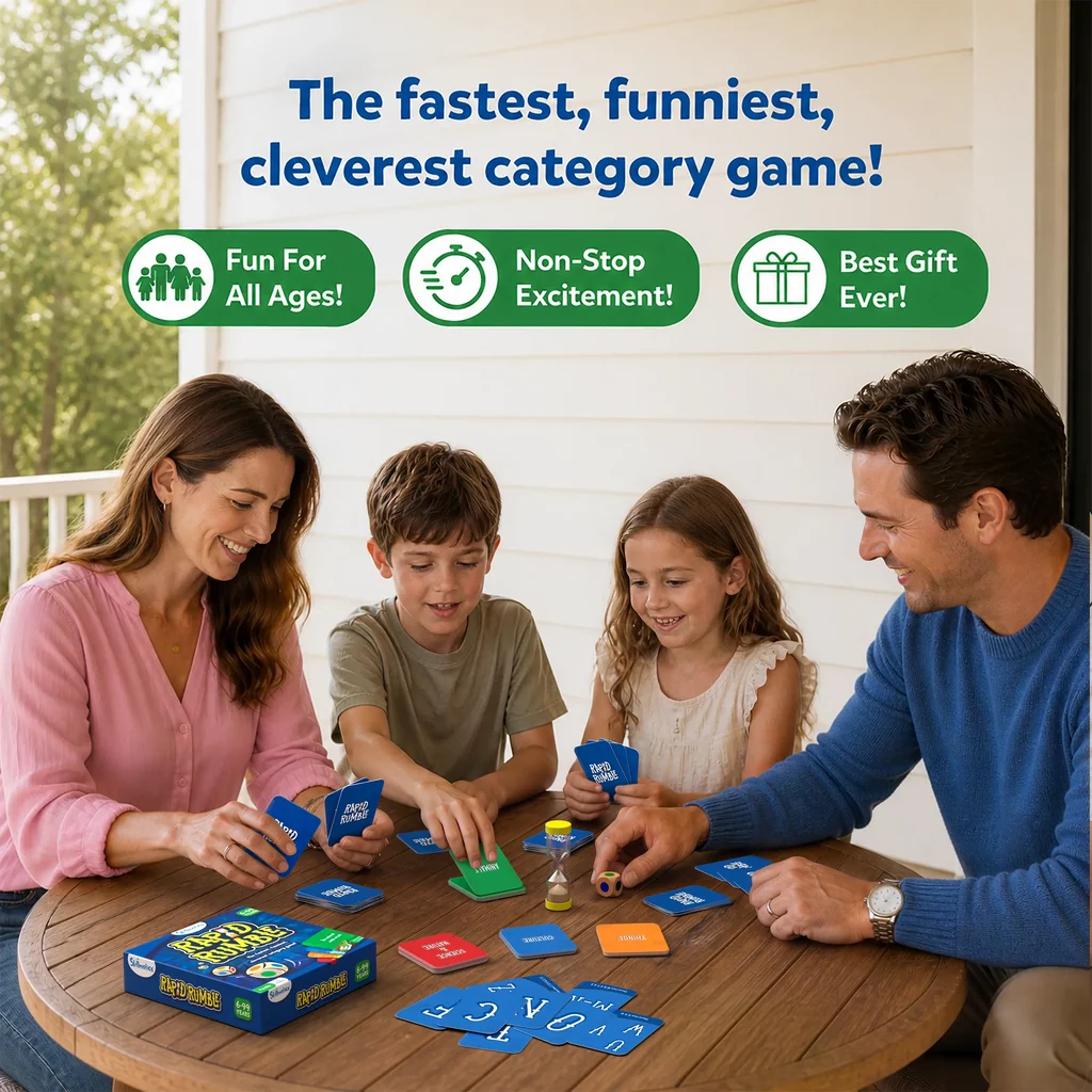 Rapid Rumble | Board game (ages 6+)