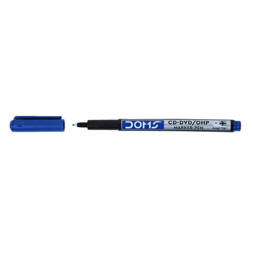Doms CD-DVD/OHP Marker Pens | Pack of 10 Pieces