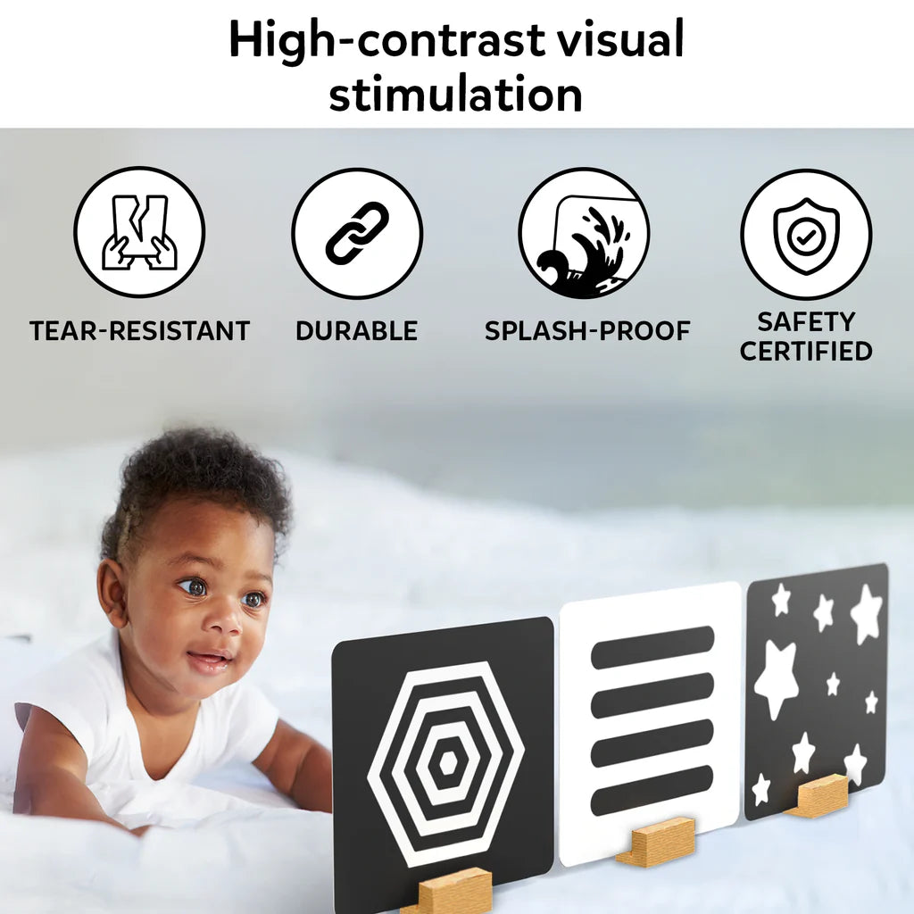 High Contrast Flash Cards for Infants (0-12 months)