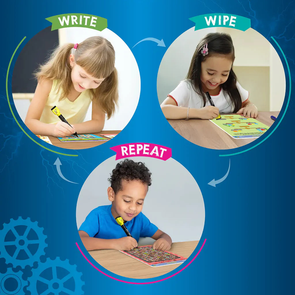 Mind Challenge | Reusable Activity Mats (ages 6+)