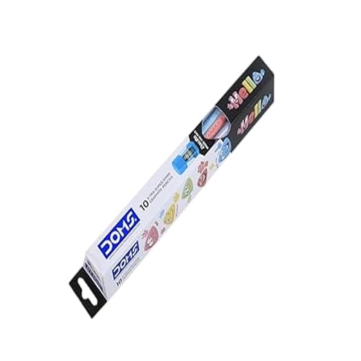 Doms Hello X-Tra Dark Pencil (pastel Shades) | Free Erasner (Erase + Sharpener)