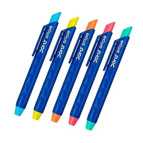 Doms Groove Retractable Eraser | Pack of 10 Retractable Erasers