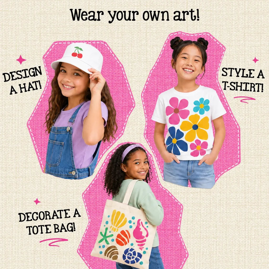 Iron-Its | DIY Fabric Art & Craft Kit (ages 7+)