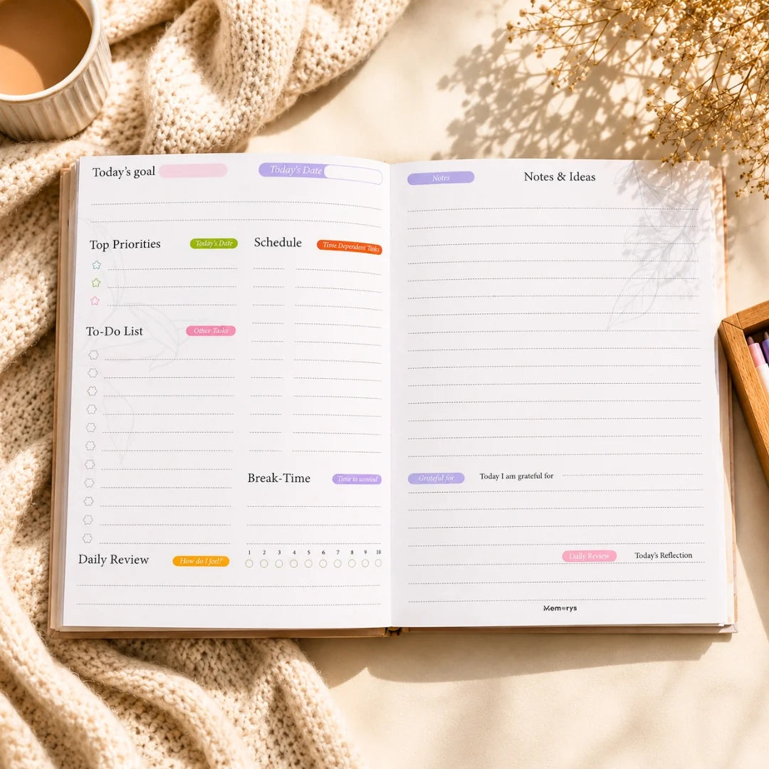 A5 Daily Planner - Every Day Counts
