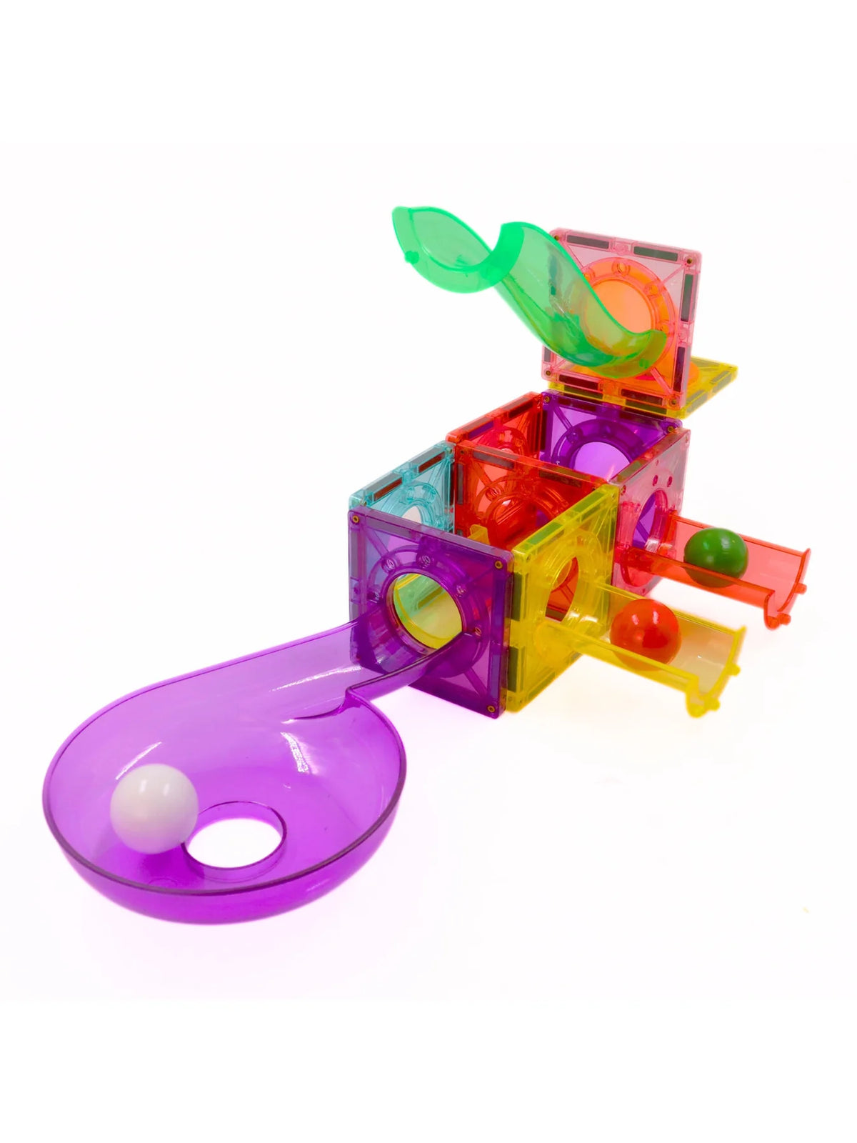 Run Magnetic Tiles - 25 Piece Construction Set