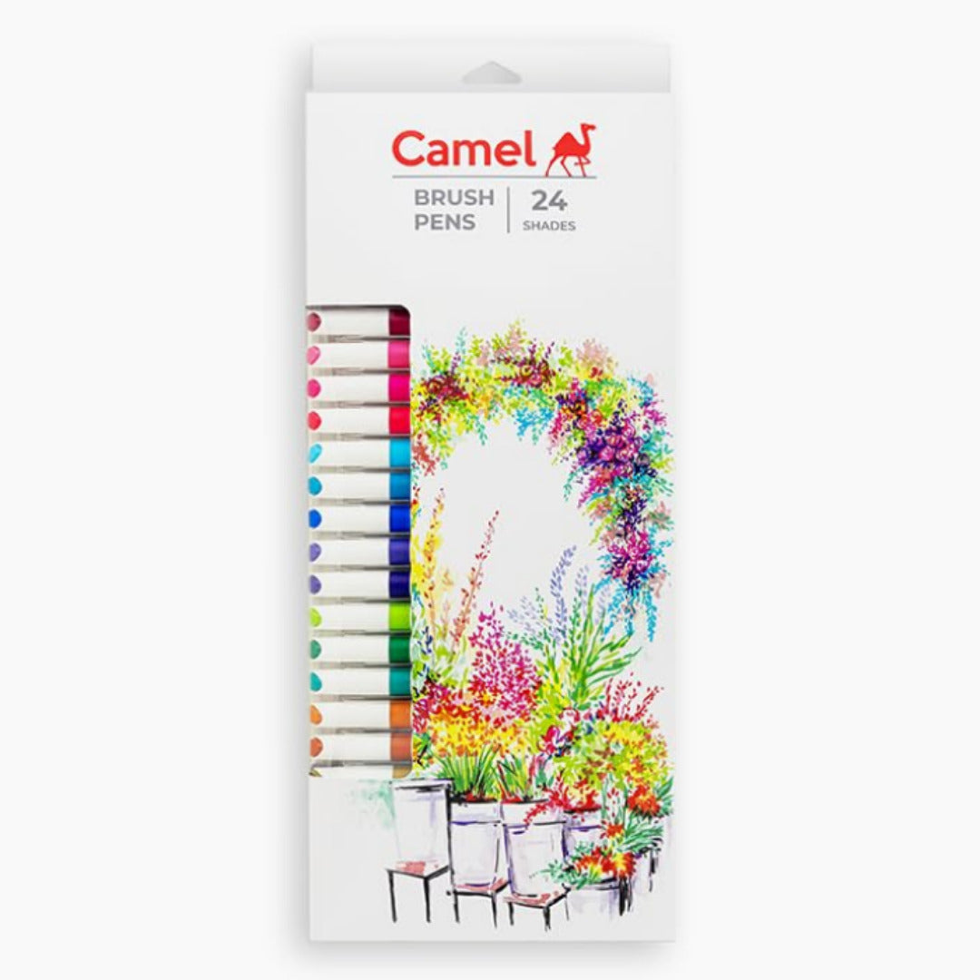 Camel Brush Pens | 24 Shades
