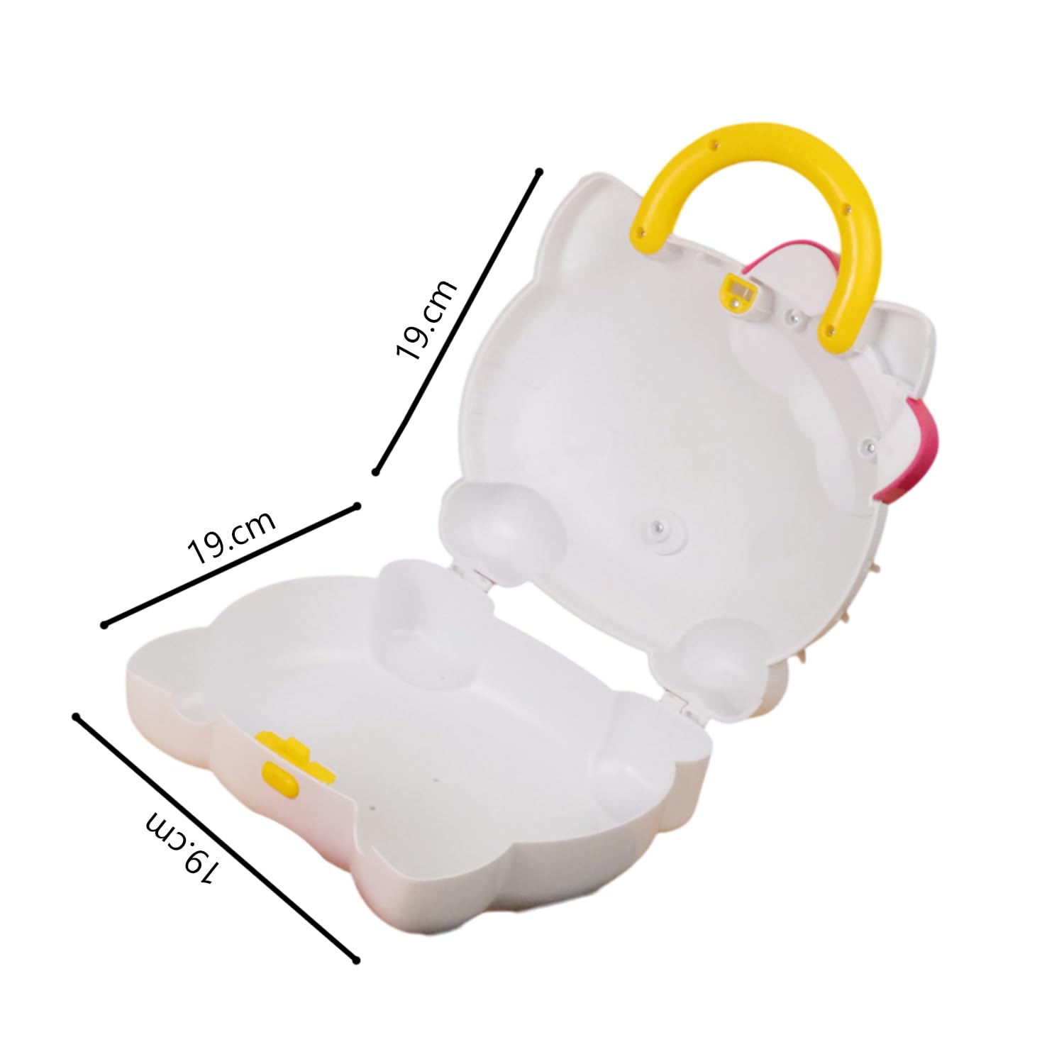 Hello Kitty Kitchen Case Set | Portable Pretend Play Kitchen with Food & Utensils