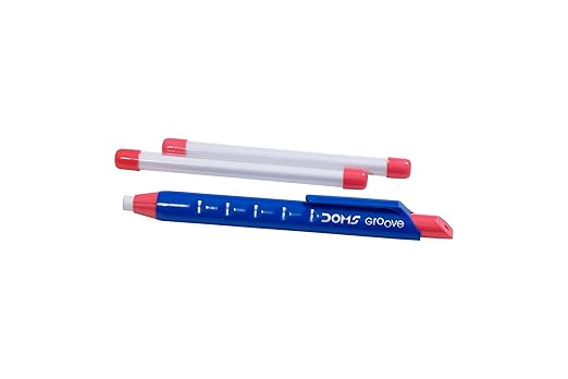 Doms Groove Retractable Eraser | Pack of 10 Retractable Erasers