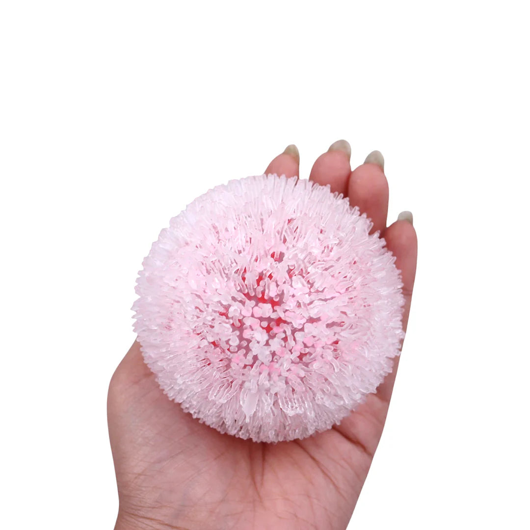 Scoobies Pop-a-fetti Balls: 3 Confetti Squishy + 1 Fuzzy Spiky Sensory Ball (Set of 4)
