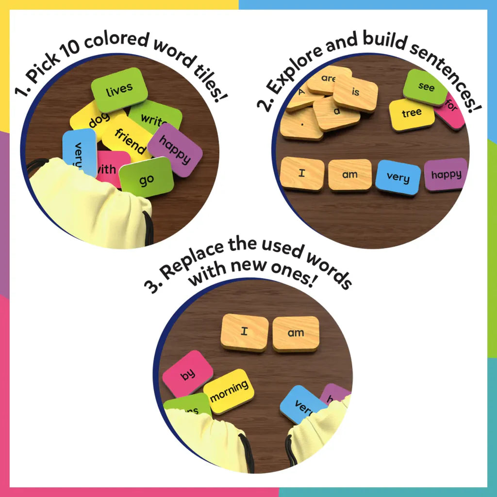 Sentence Search | Sentence Building Activity (ages 5-8)