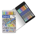 Doms Metallic Fine Point Marker Pens | 10 Shades