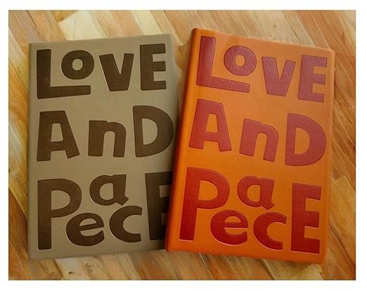 Love and Peace Diary | A5 Size with Paperback