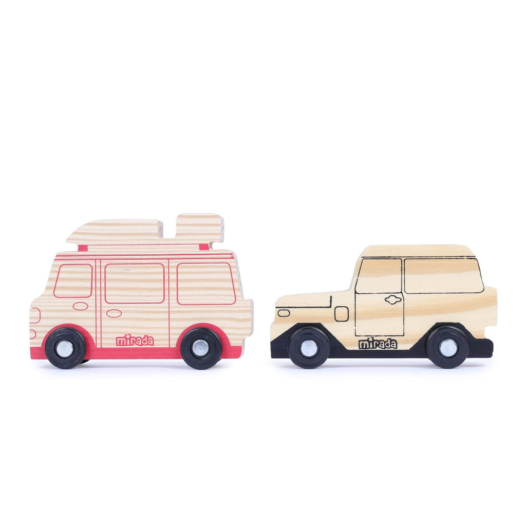 Mirada Caravan Camper DIY Craft Set | Creative Build & Play Activity Kit for Kids Age 4+ | Pretend Play, Design & Imaginative Fun