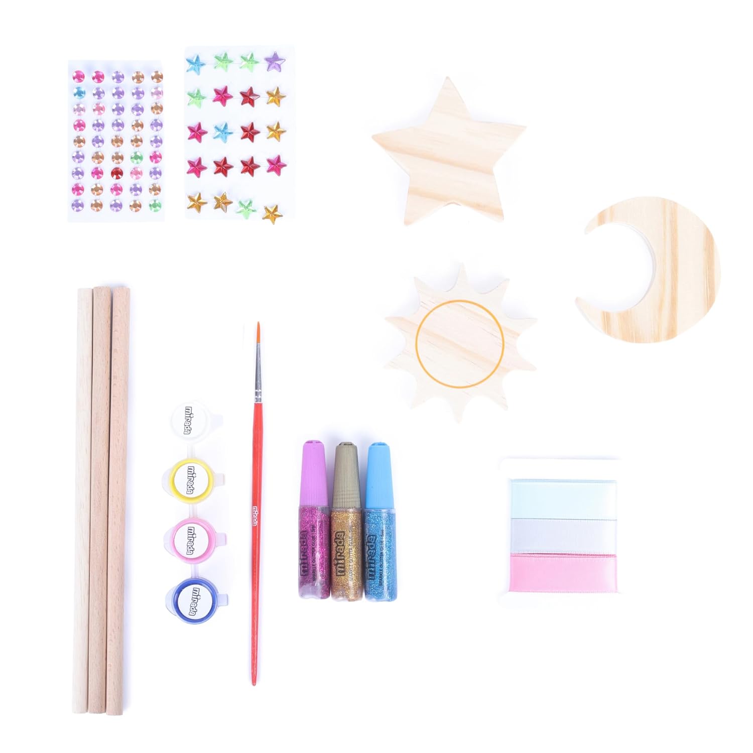 Mirada Play & Pretend DIY Fairy Set | Creative Role Play & Craft Activity Kit for Kids & Girls | Encourages Imagination, Creativity & Storytelling