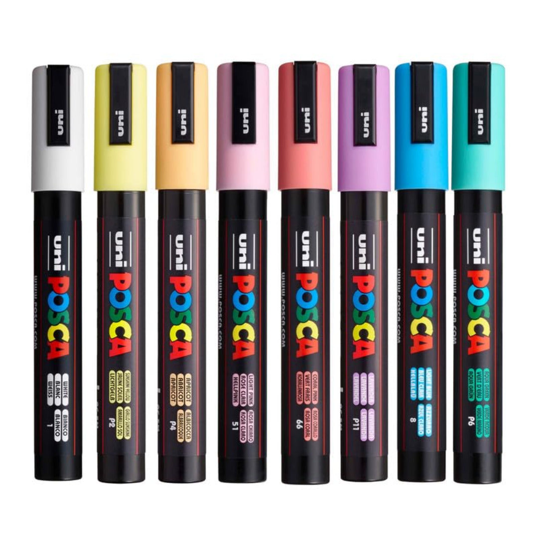 POSCA Marker Pens | 8 Shades