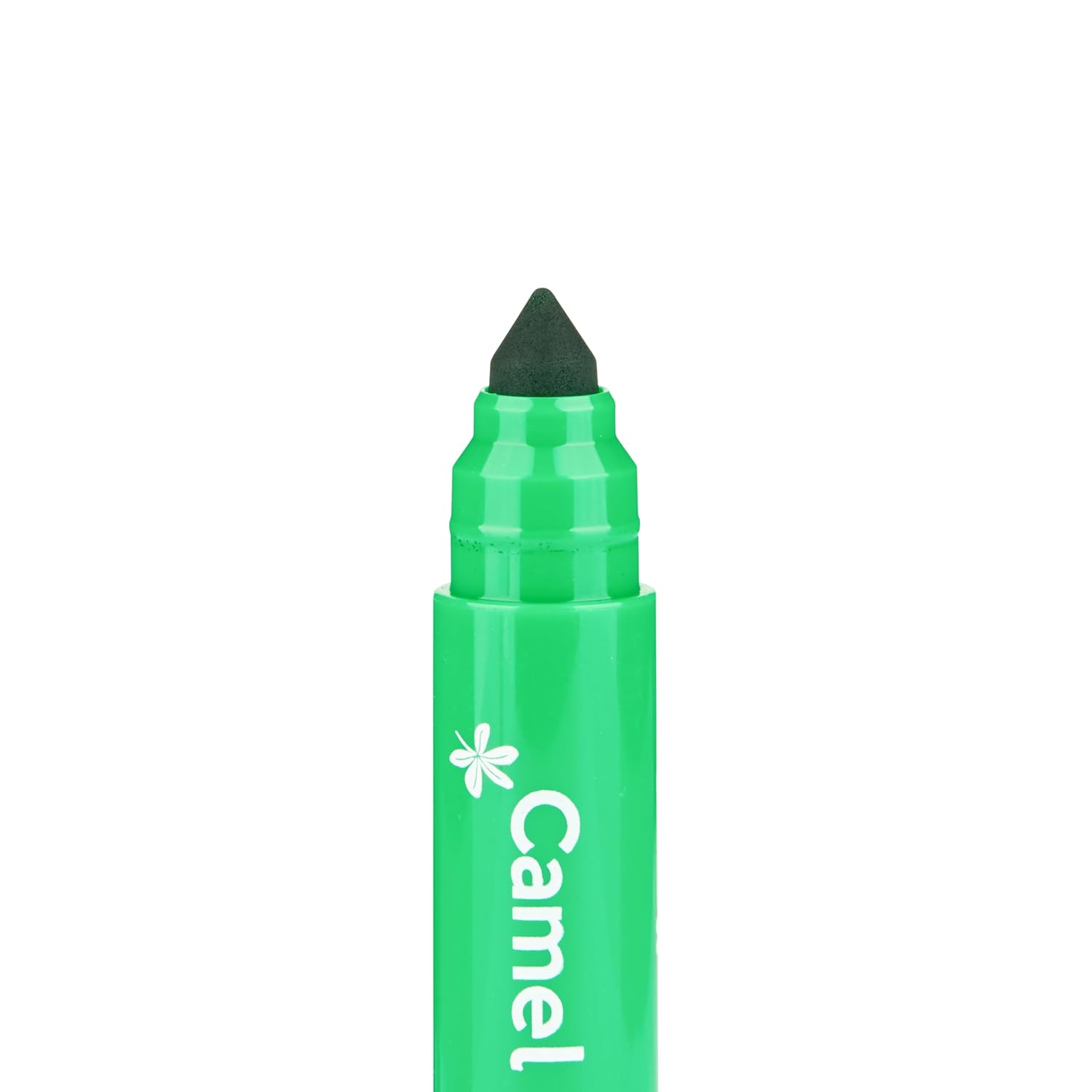 Camel Washable Colour Markers | 12 Shades (Lid Colour May Vary)