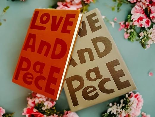 Love and Peace Diary | A5 Size with Paperback