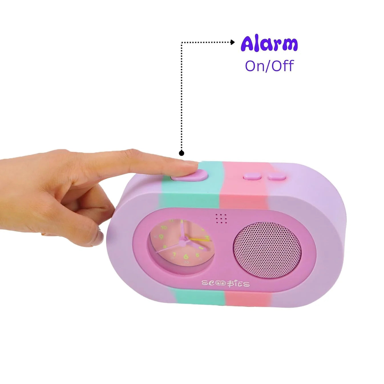 Scoobies Voice Alarm Clock: For Little Pink Lovers