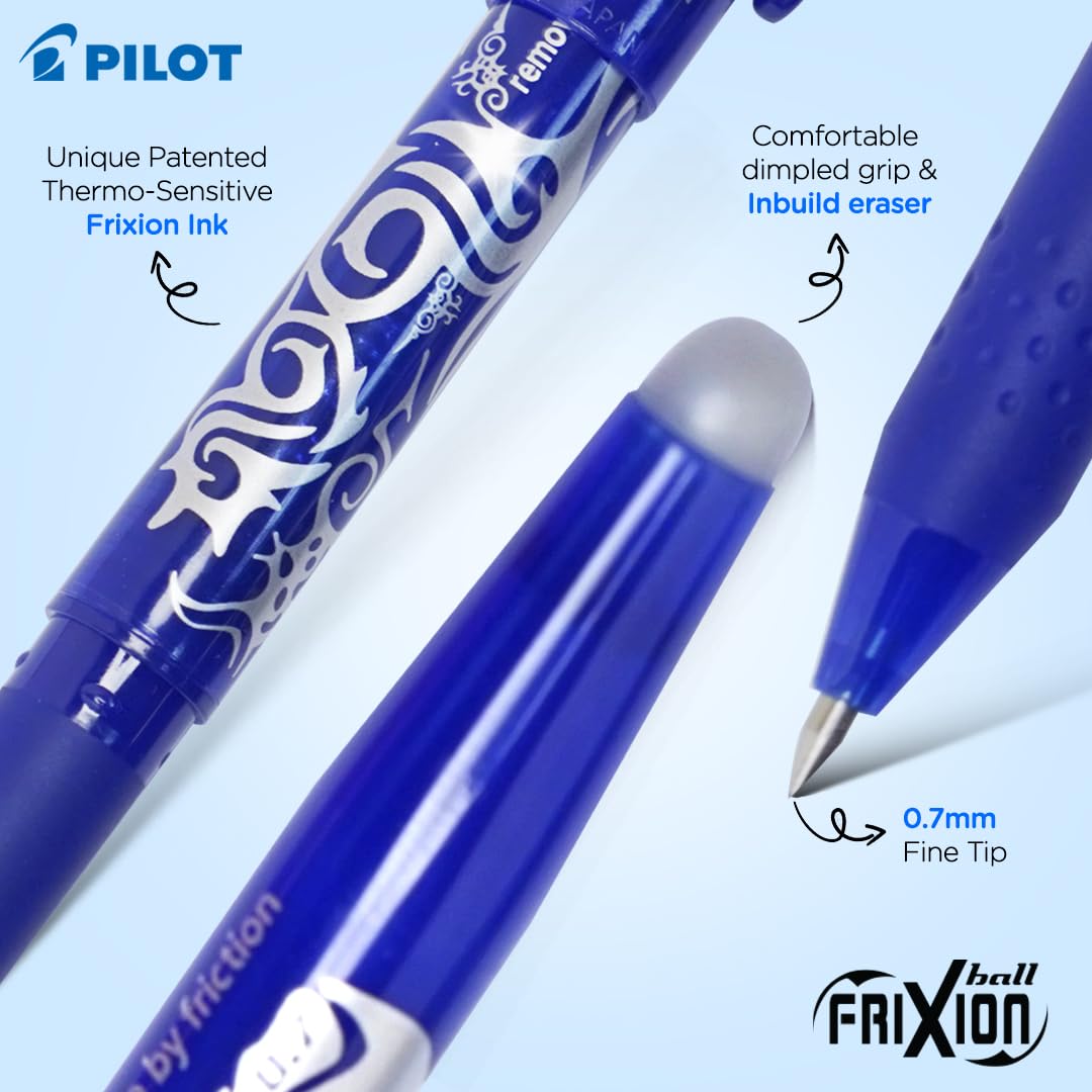 Pilot Frixion Roller Ball Pen | Blue Ink