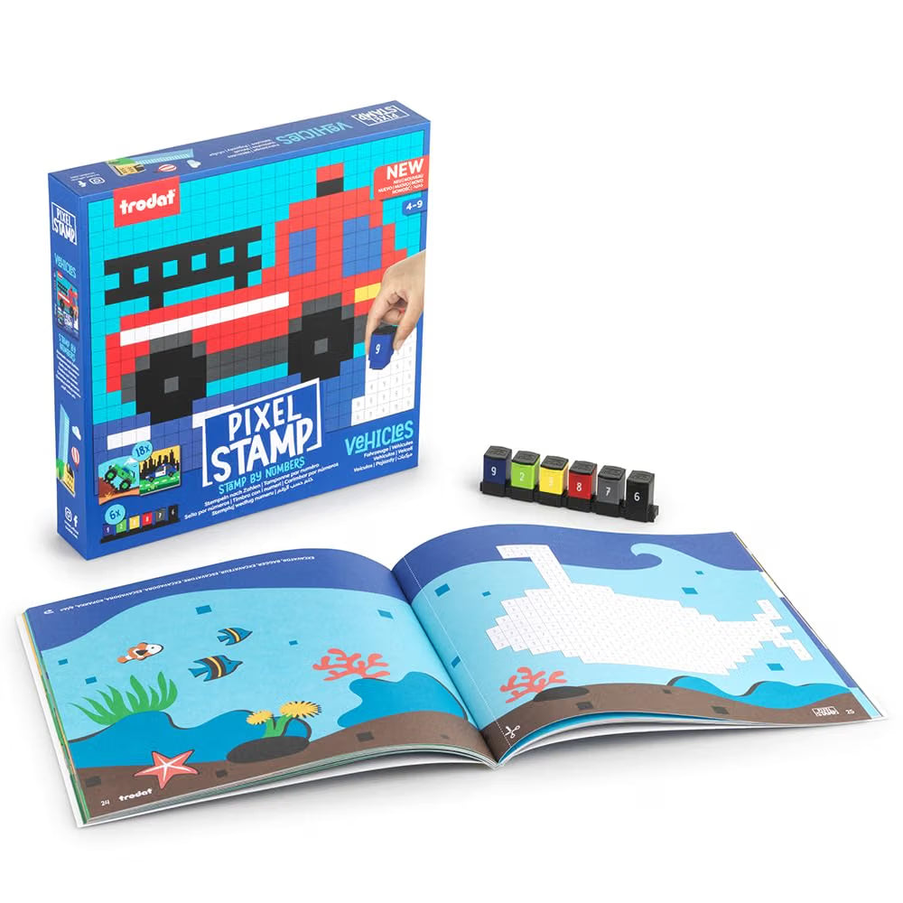 Trodat Pixel Stamp- Vehicles
