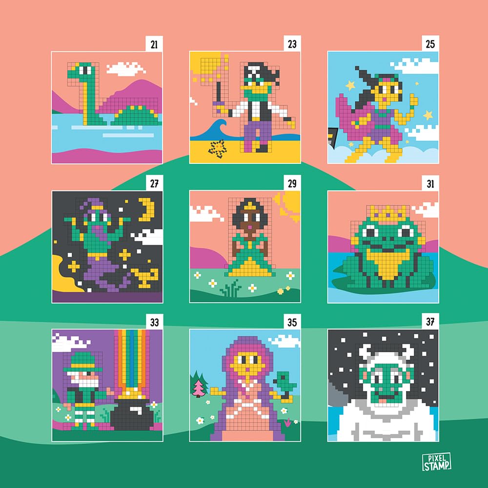 Trodat Pixel Stamp- Fantasy