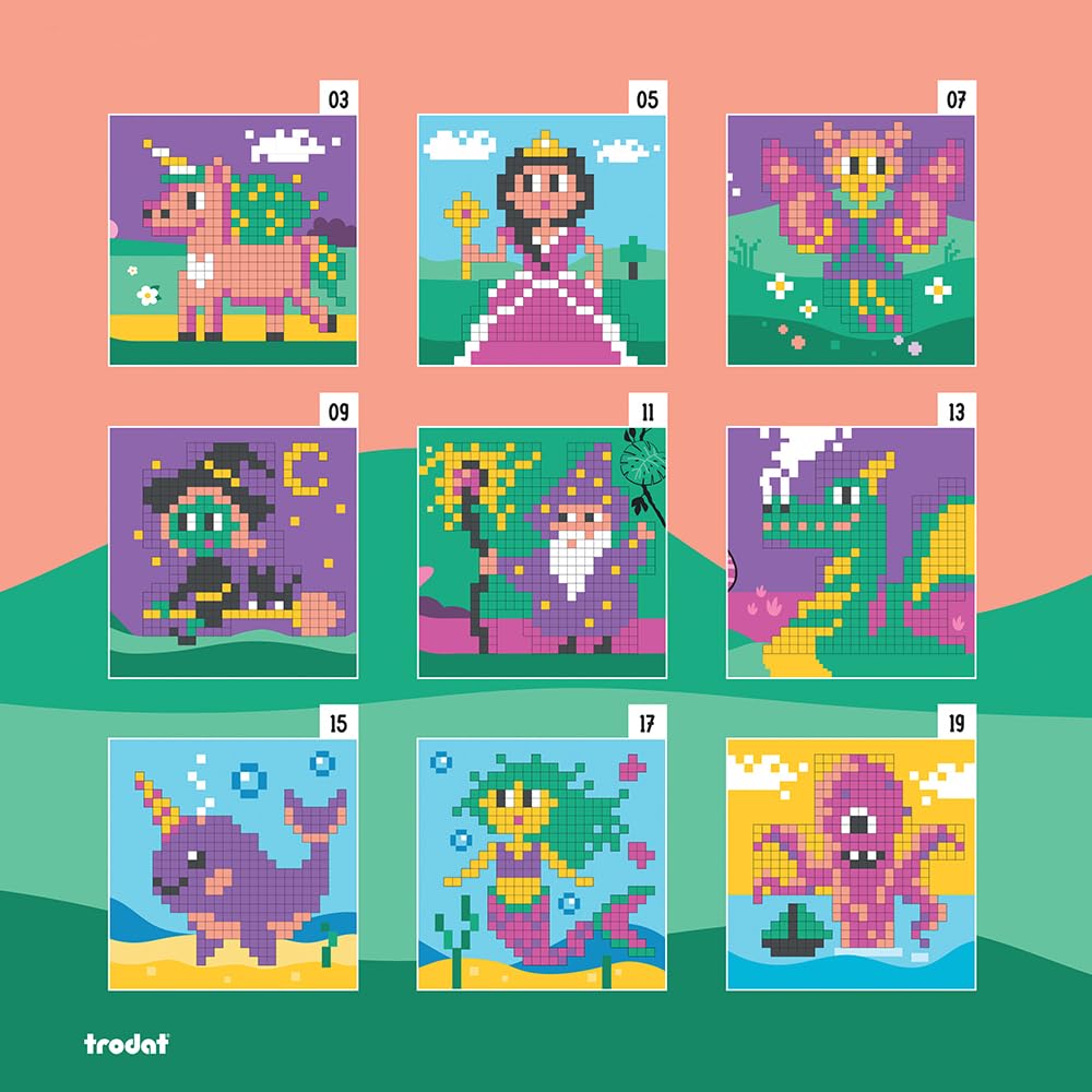 Trodat Pixel Stamp- Fantasy