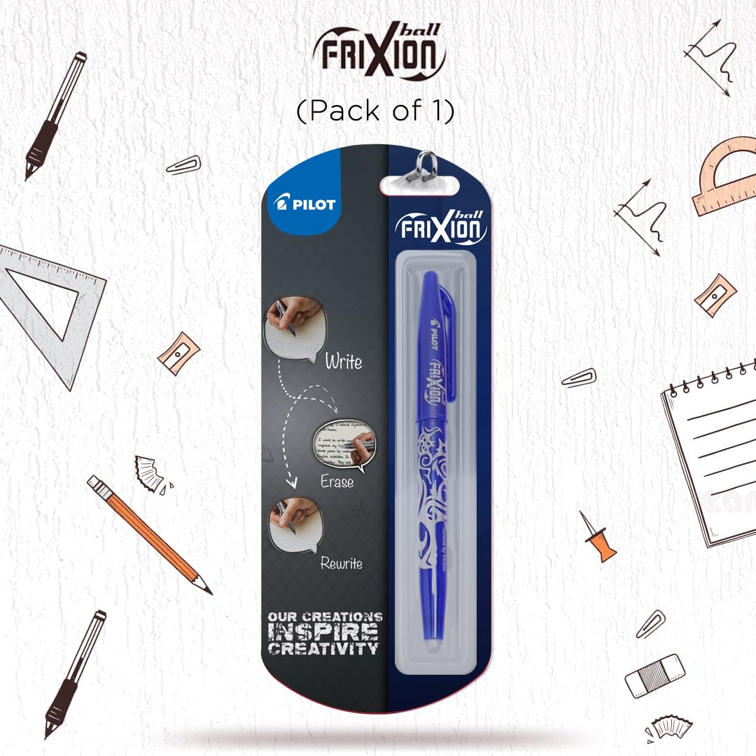Pilot Frixion Roller Ball Pen | Blue Ink