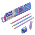Doms Zoom Pencils | Ultimate dark triangle pencils | Pack of 10 Pencils