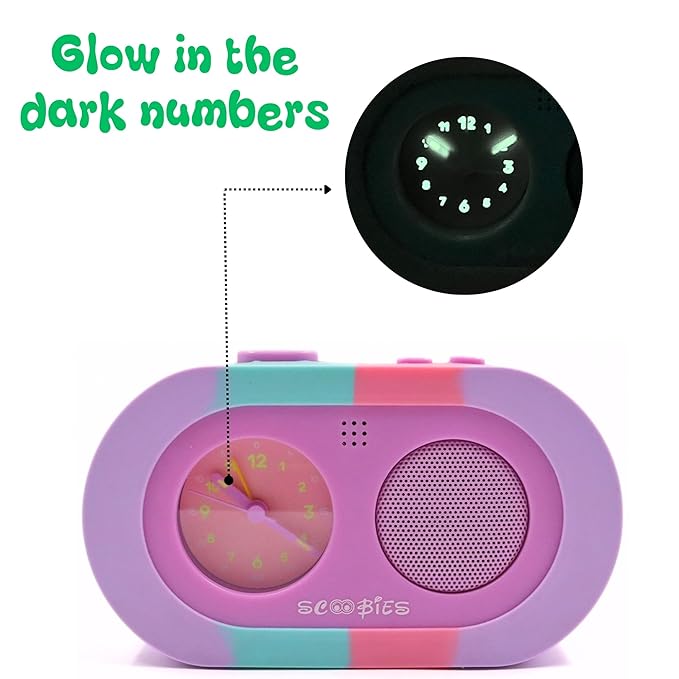Scoobies Voice Alarm Clock: For Little Pink Lovers