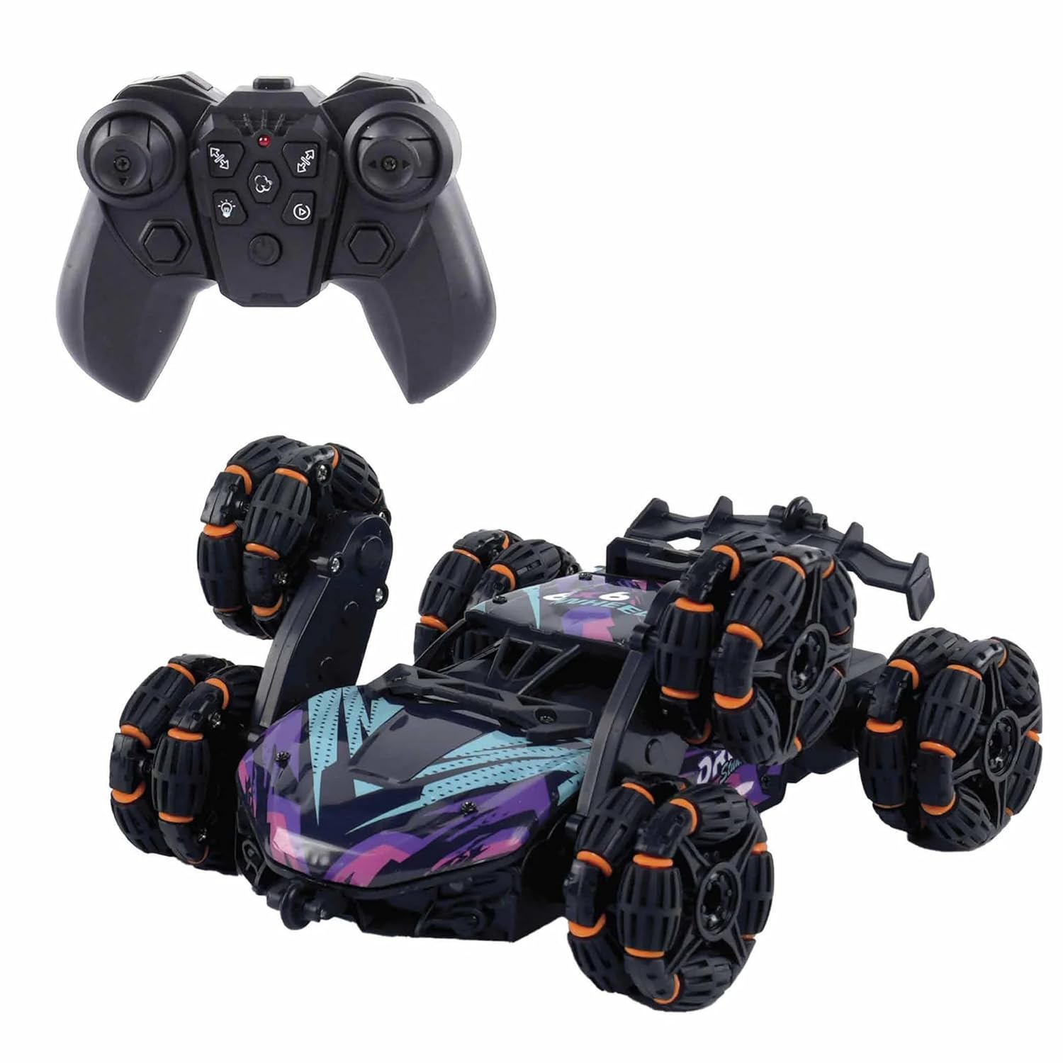 Sobo Drifter 6 .0 Stunt Car Water Spray and Light 6 Wheeler | 360° Flips & Drifts | Electric RC Buggy Toy | 2.4GHz Remote Controller