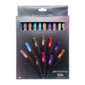 Pentonic Glitz 1.0 mm Multicolor Glitter Gel Pens | Multicolor Ink, Set Of 10 Pens