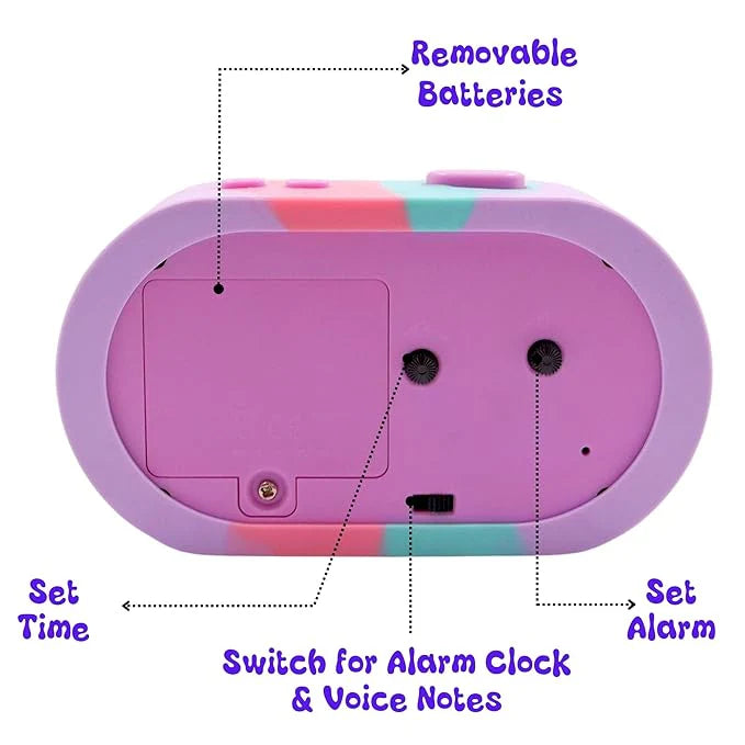 Scoobies Voice Alarm Clock: For Little Pink Lovers