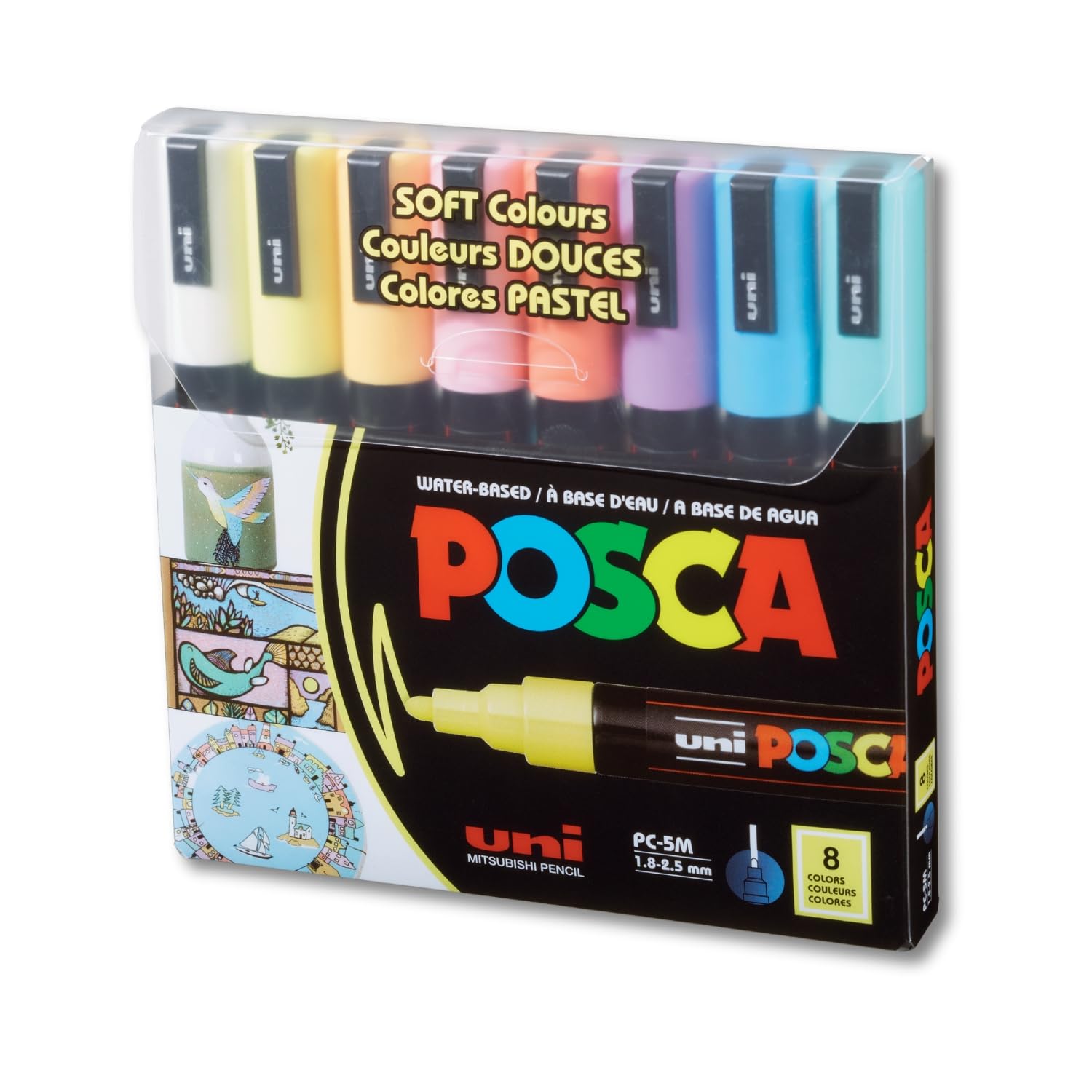 POSCA Marker Pens | 8 Shades