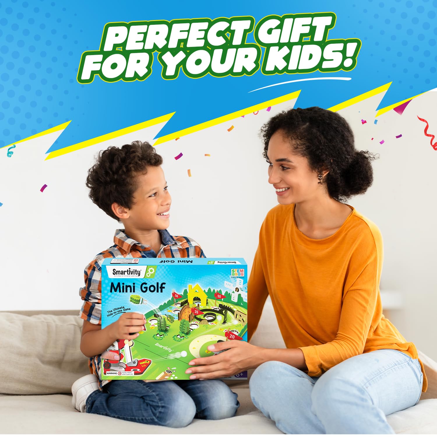 Smartivity DIY Mini Golf - Tabletop Game for 6+ years Kids