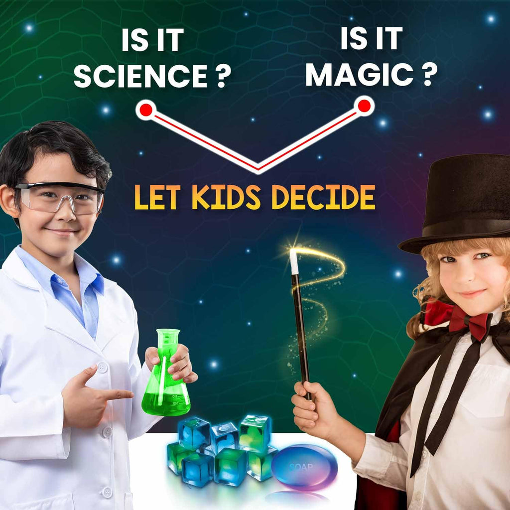Smartivity Glow Magic Science Kit for Kids Age 6+ | 20 Amazing Glow in The Dark Science Experiments