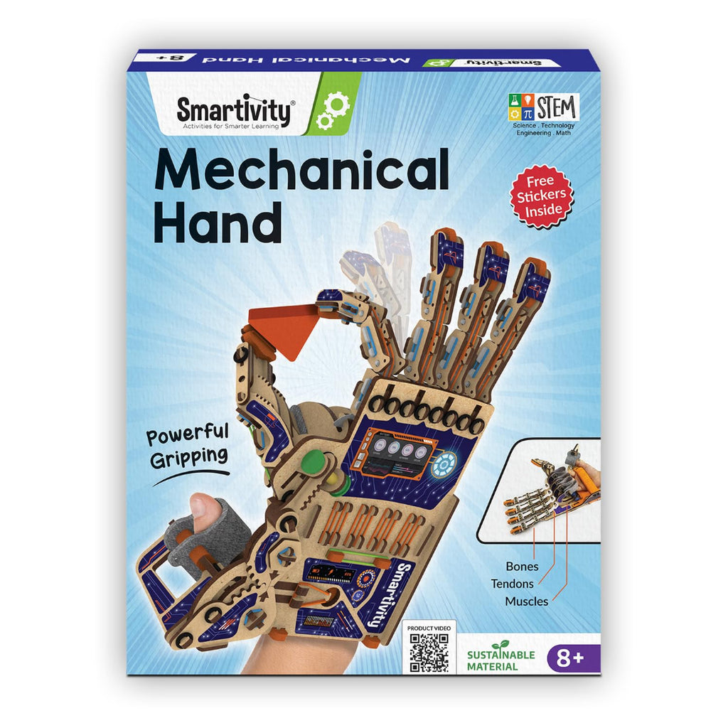 Smartivity Robotic Mechanical Hand STEM Toy for Kids Age 8+