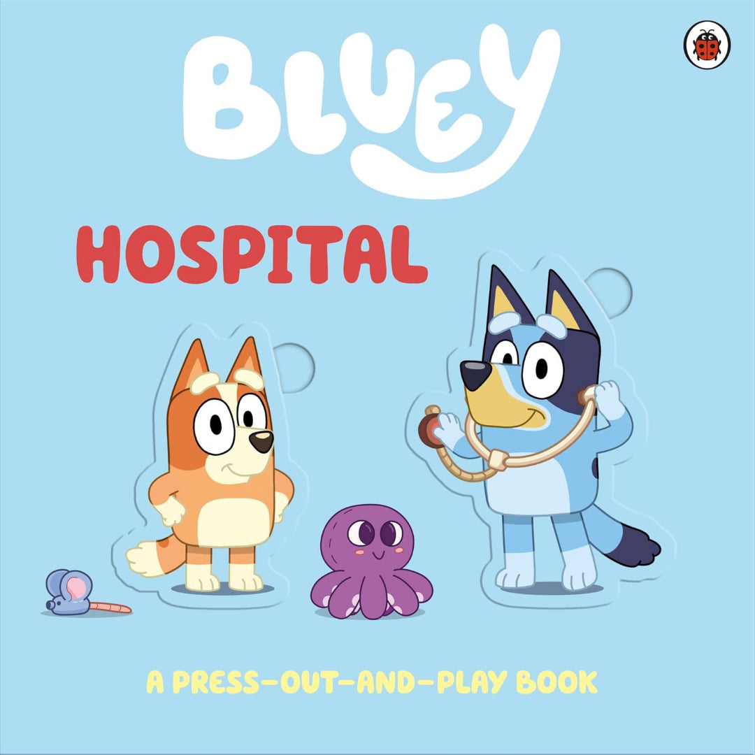 Bluey: Hospital: Press-out and Play Board Book