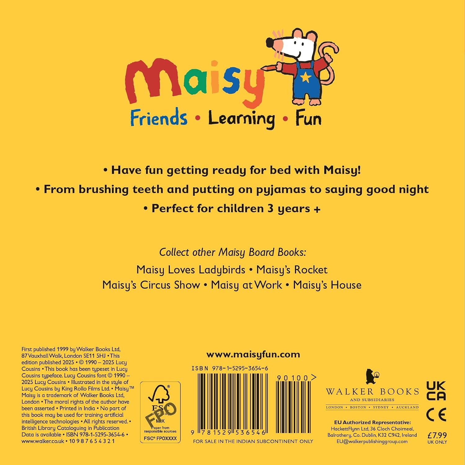 Maisy's Bedtime: A Maisy Storybook from the bestselling Maisy series