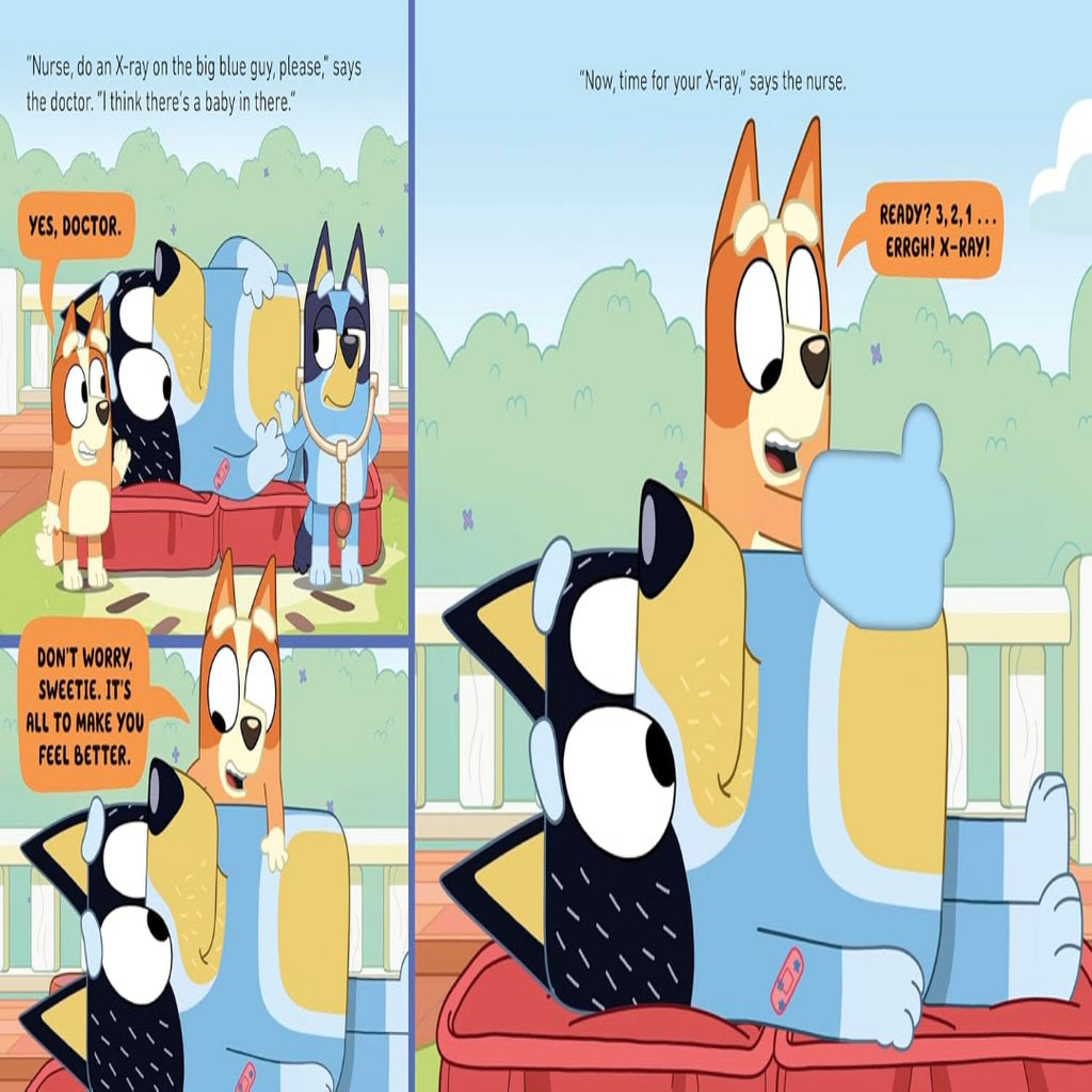 Bluey: Hospital: Press-out and Play Board Book
