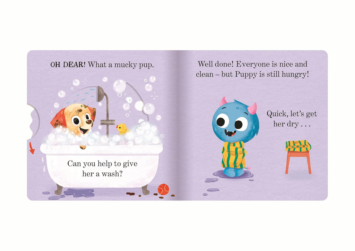There’s a Little Puppy in Your Book: An adorable interactive board book (Who's in Your Book?)