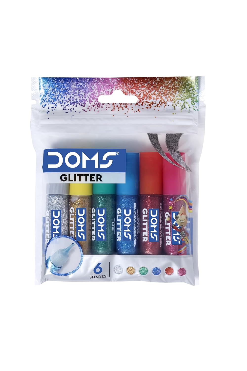 Doms Painting Kit - Kit for School Essentials | Combination of 9 Painting & Coloring Items