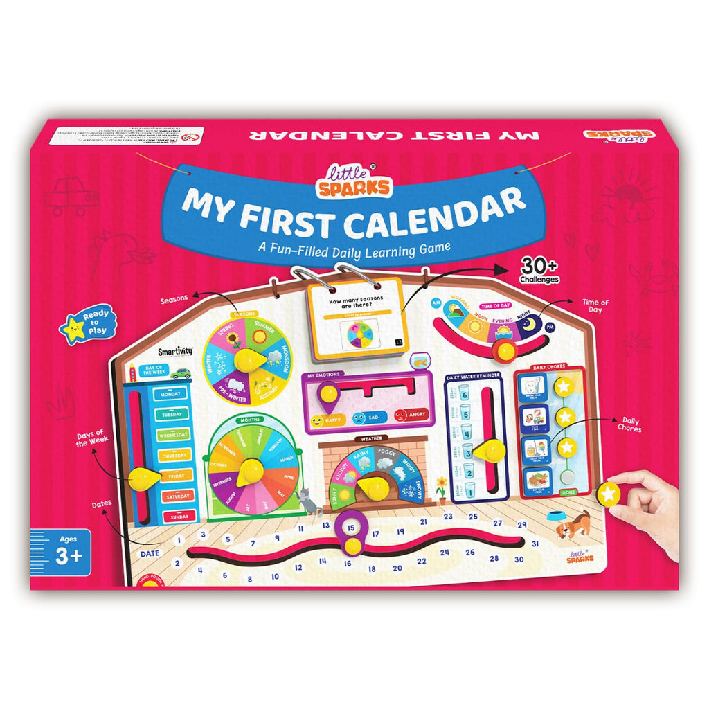Smartivity My First Calendar Activity Board for Kids 3+ Years