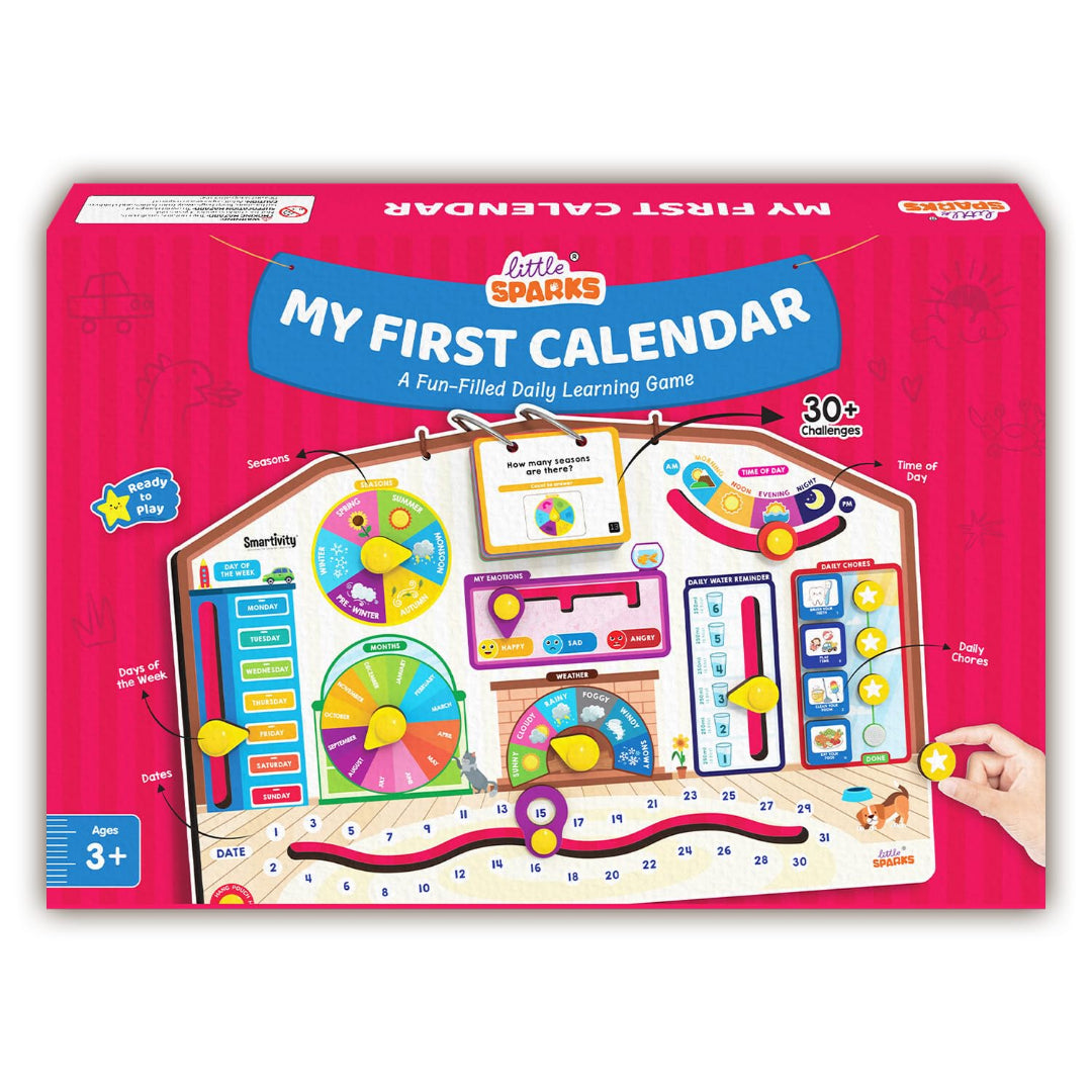 Smartivity My First Calendar Activity Board for Kids 3+ Years